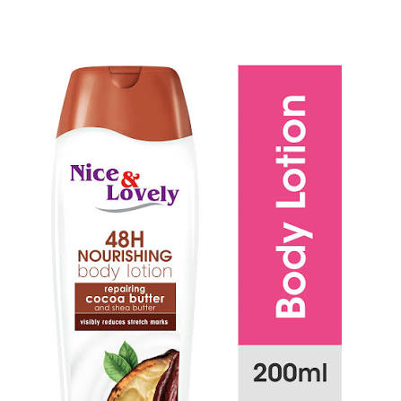 Nice & Lovely Cocoa Butter Lotion 200ml